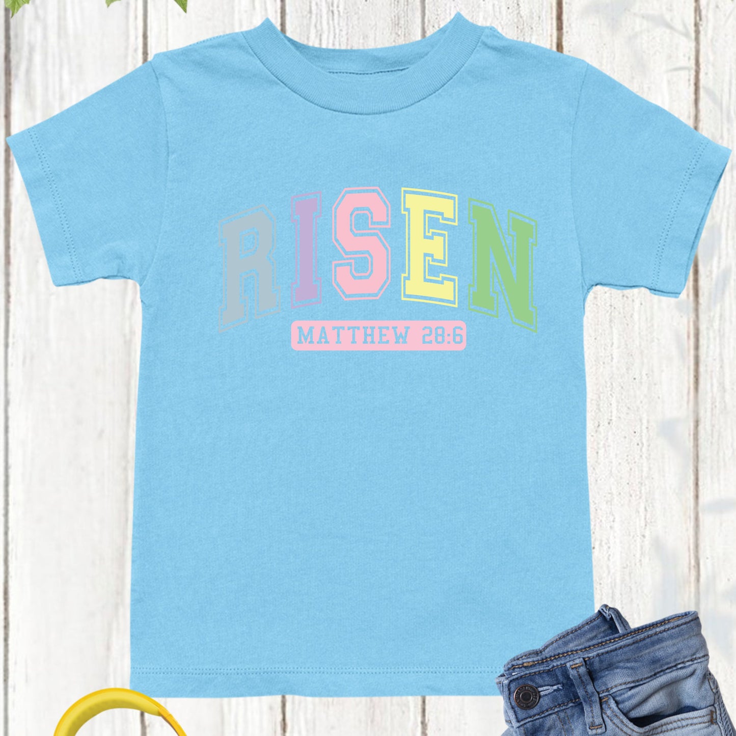Bible Verse Easter Christian Kids T Shirt