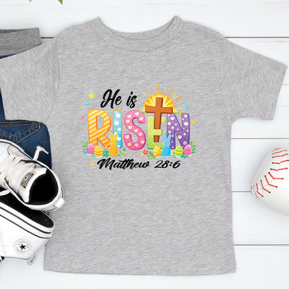 Christian Youth Easter T Shirts He is Risen