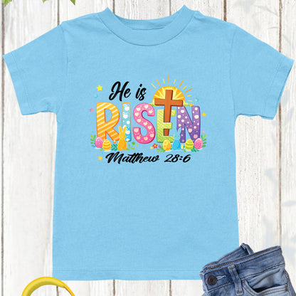 Christian Youth Easter T Shirts He is Risen