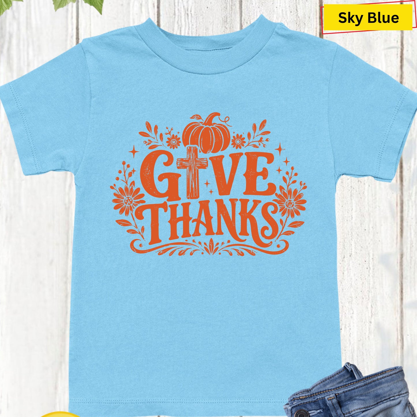 Christian Thanksgiving T Shirts Give Thanks