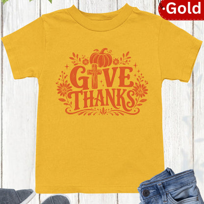 Christian Thanksgiving T Shirts Give Thanks