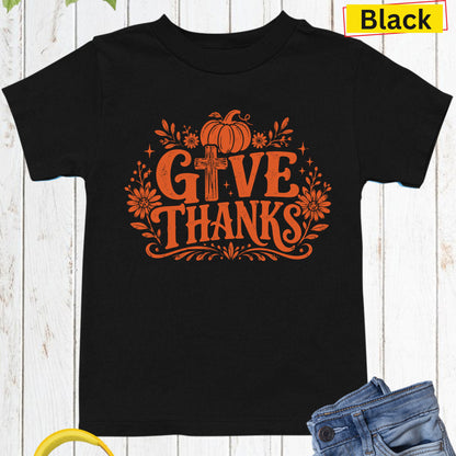 Christian Thanksgiving T Shirts Give Thanks