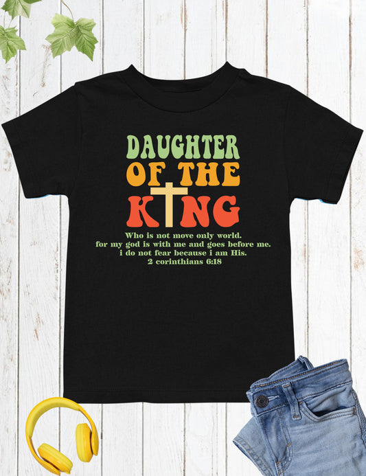 Daughter of The Kings Christian Girls Shirt