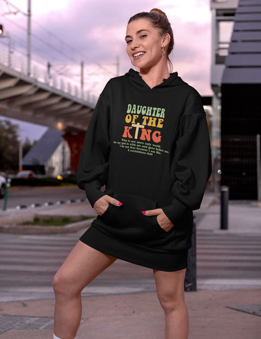 Daughter of The King Bible Verse Hoodie