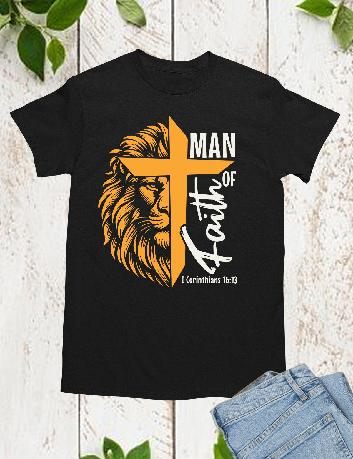 Man of Faith Religious Shirts