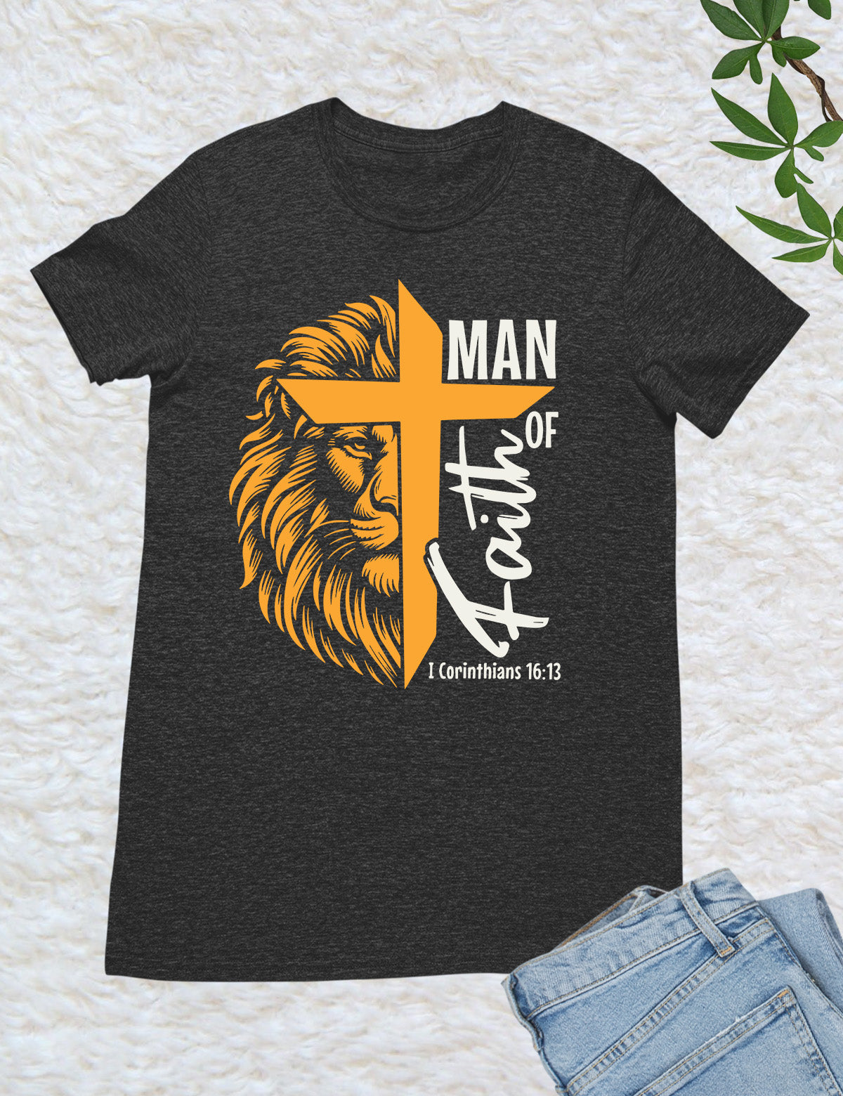 Man of Faith Religious Shirts