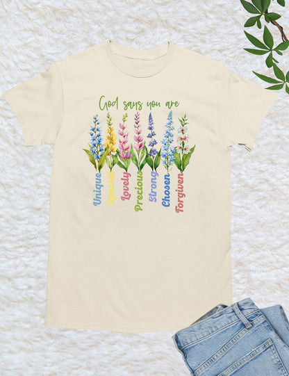 God Said T shirt