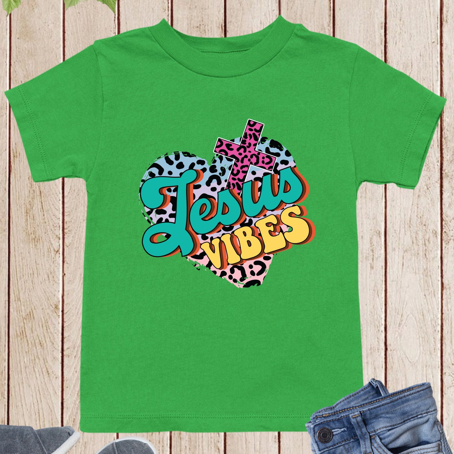 Jesus Vibes Children T Shirt