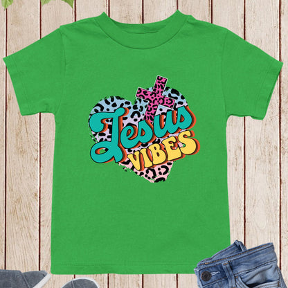Jesus Vibes Children T Shirt