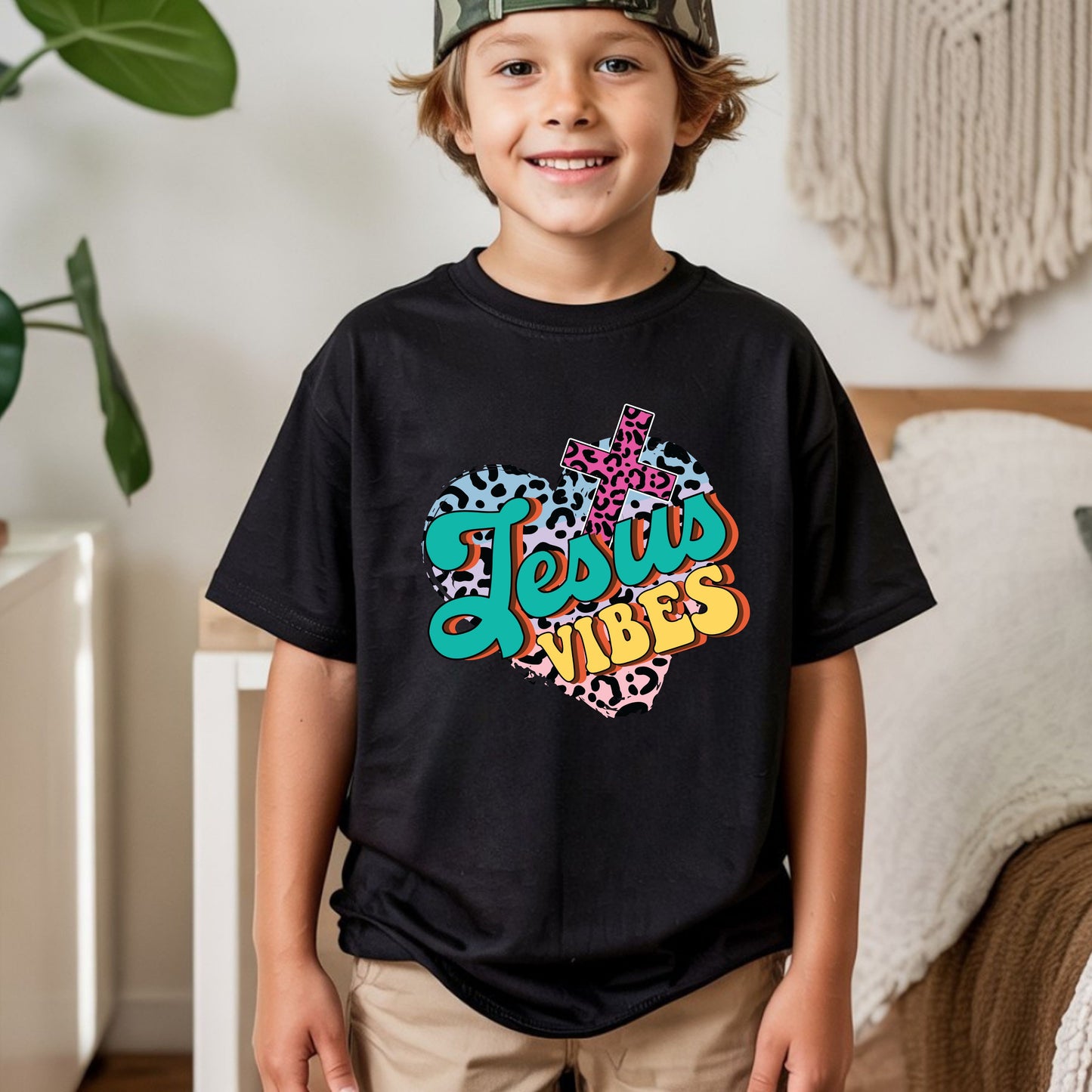 Jesus Vibes Children T Shirt
