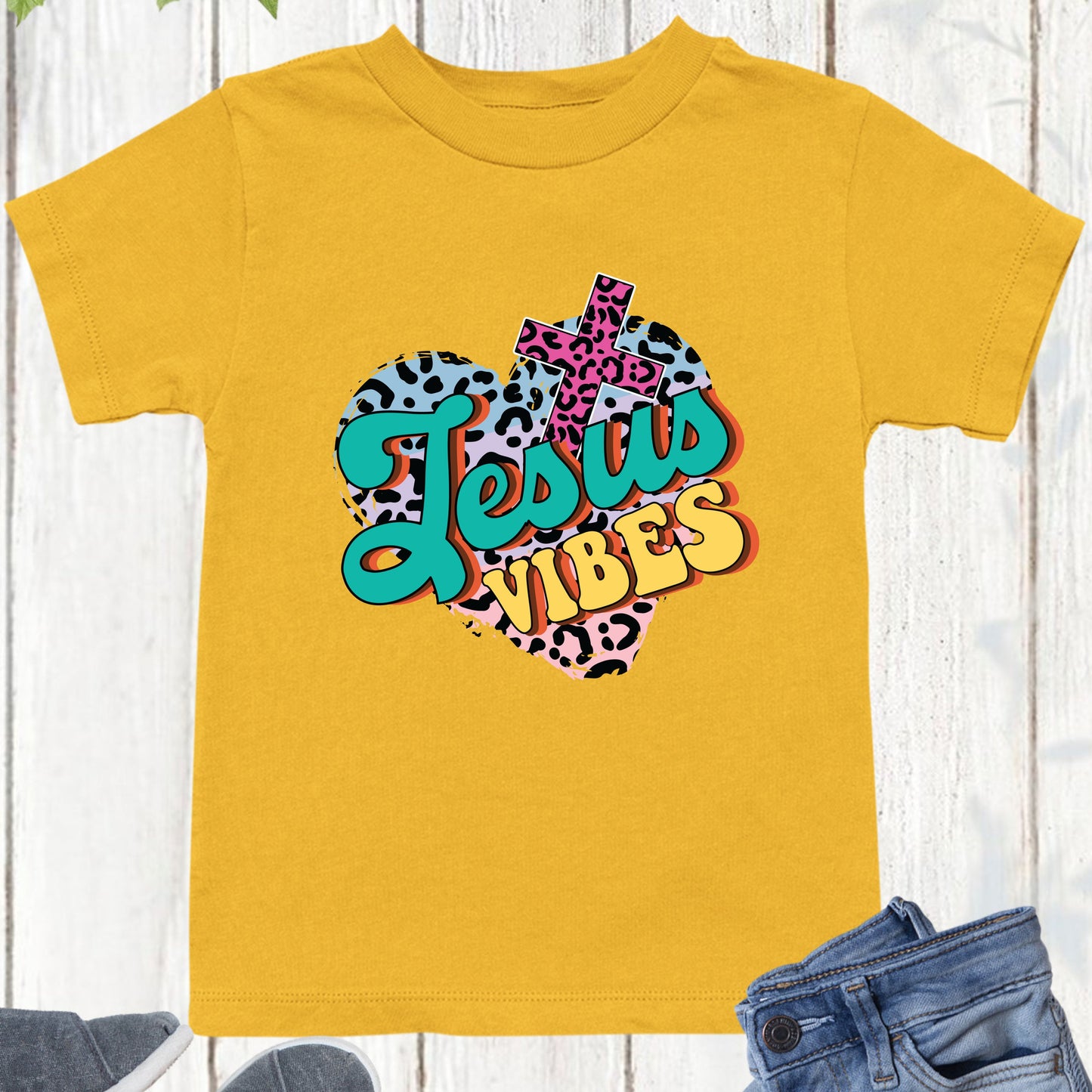 Jesus Vibes Children T Shirt