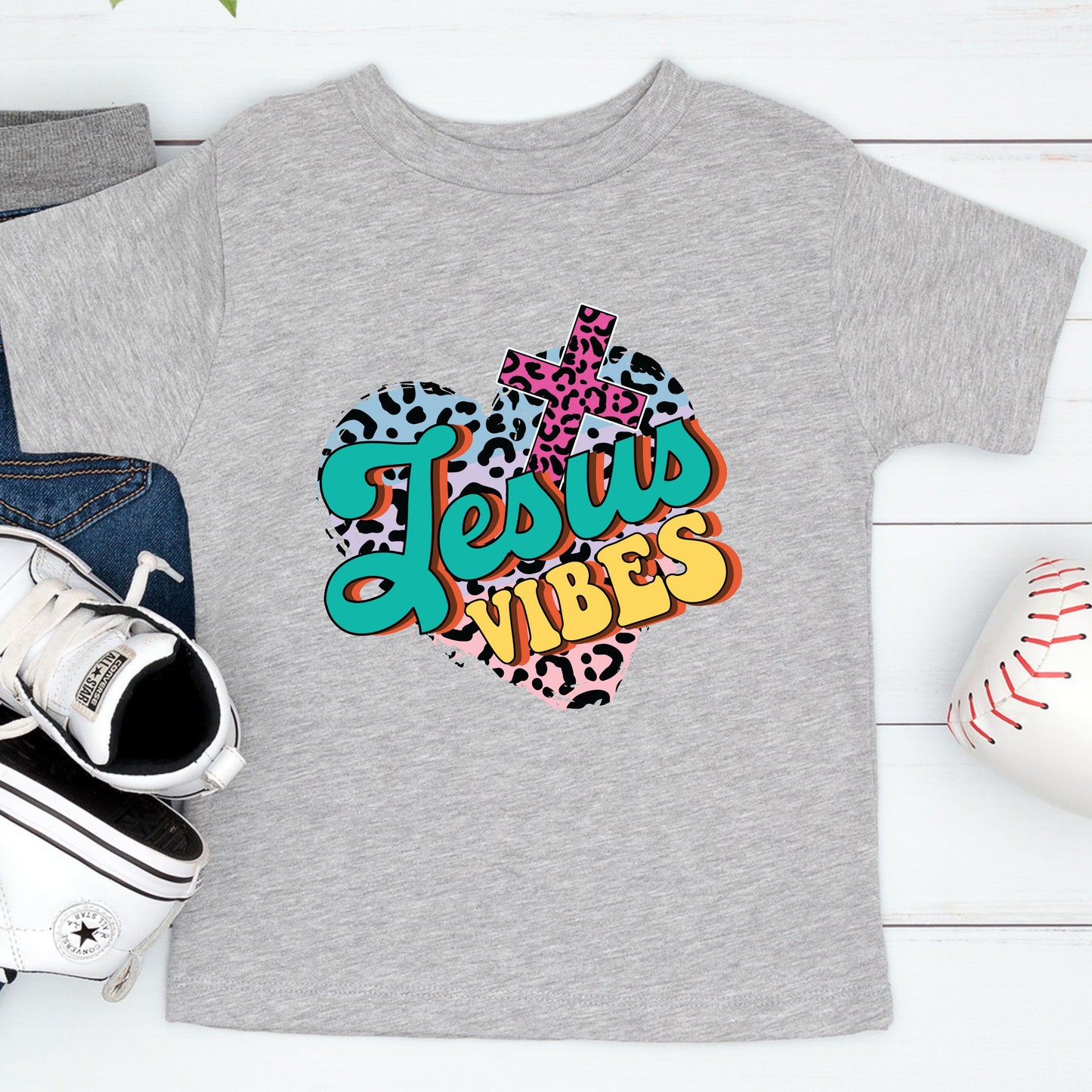 Jesus Vibes Children T Shirt