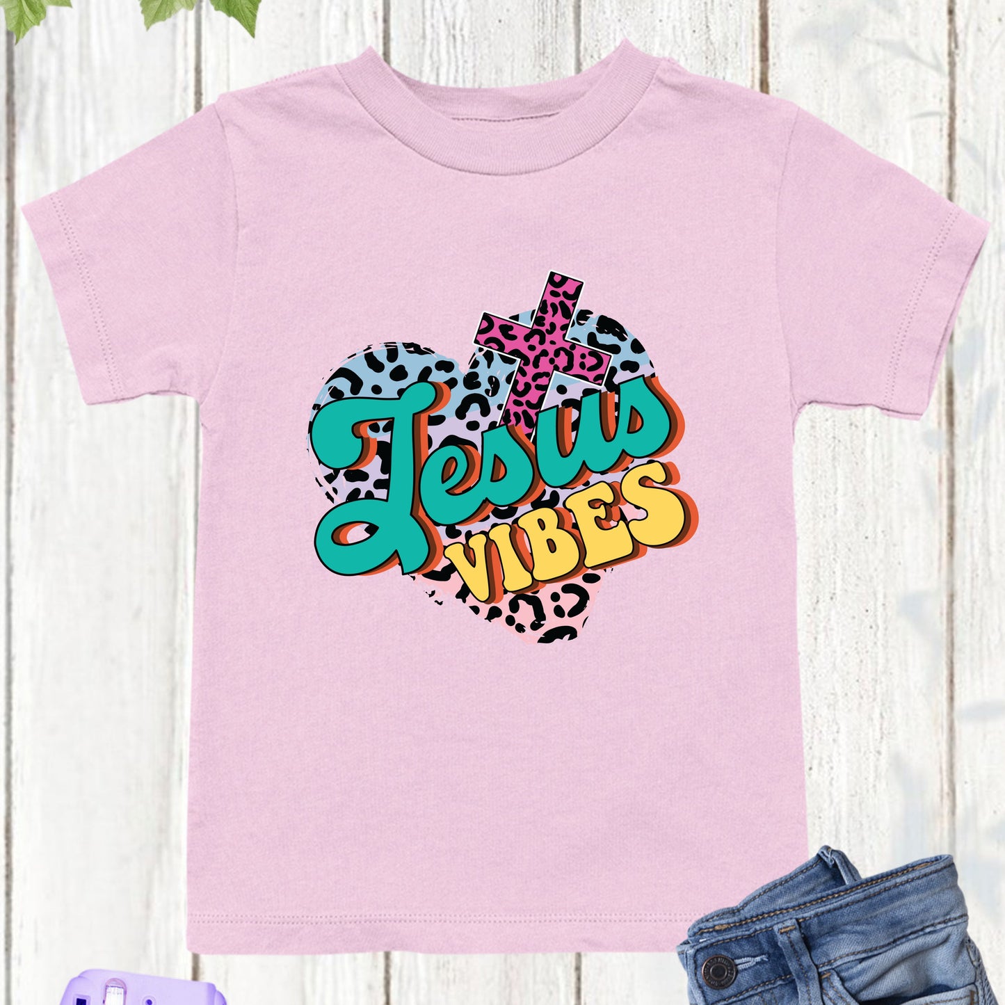 Jesus Vibes Children T Shirt