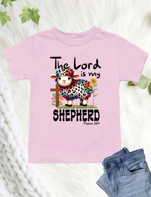 The Lord is My Shepherd Jesus Kids Shirt