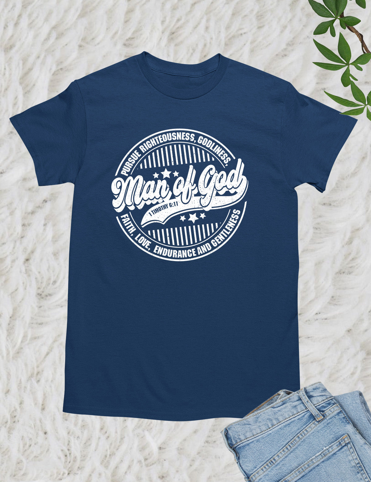 Man of God Religious Pastor Shirts