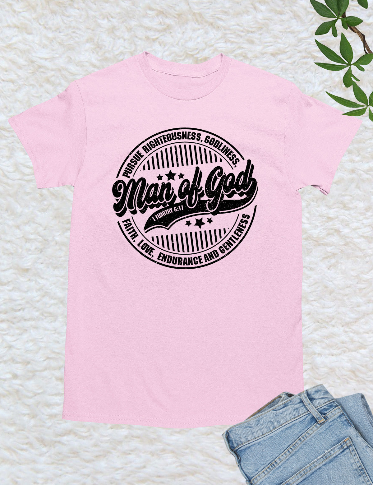 Man of God Religious Pastor Shirts
