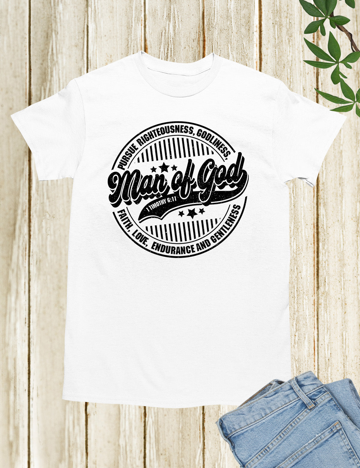 Man of God Religious Pastor Shirts