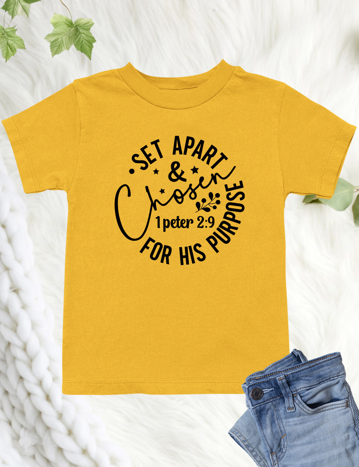 Set Apart & Chosen For His Purpose Kids Shirt