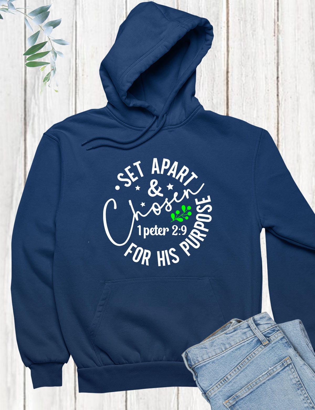 Set Apart & Choose of God Christian Hoodie