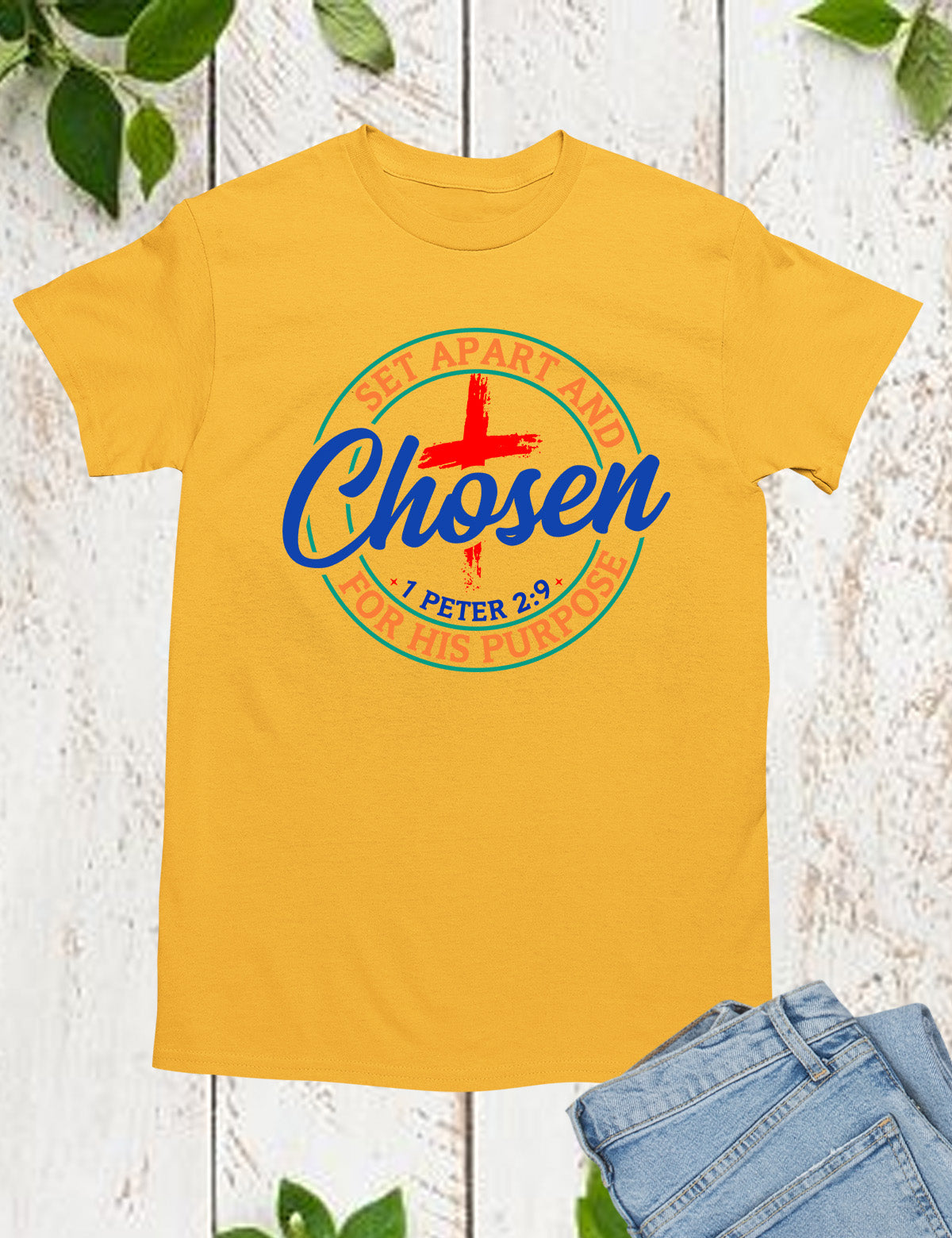 Set Apart & Chosen For his Purpose Peter 1:9 Shirts