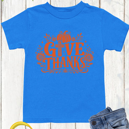 Christian Thanksgiving T Shirts Give Thanks