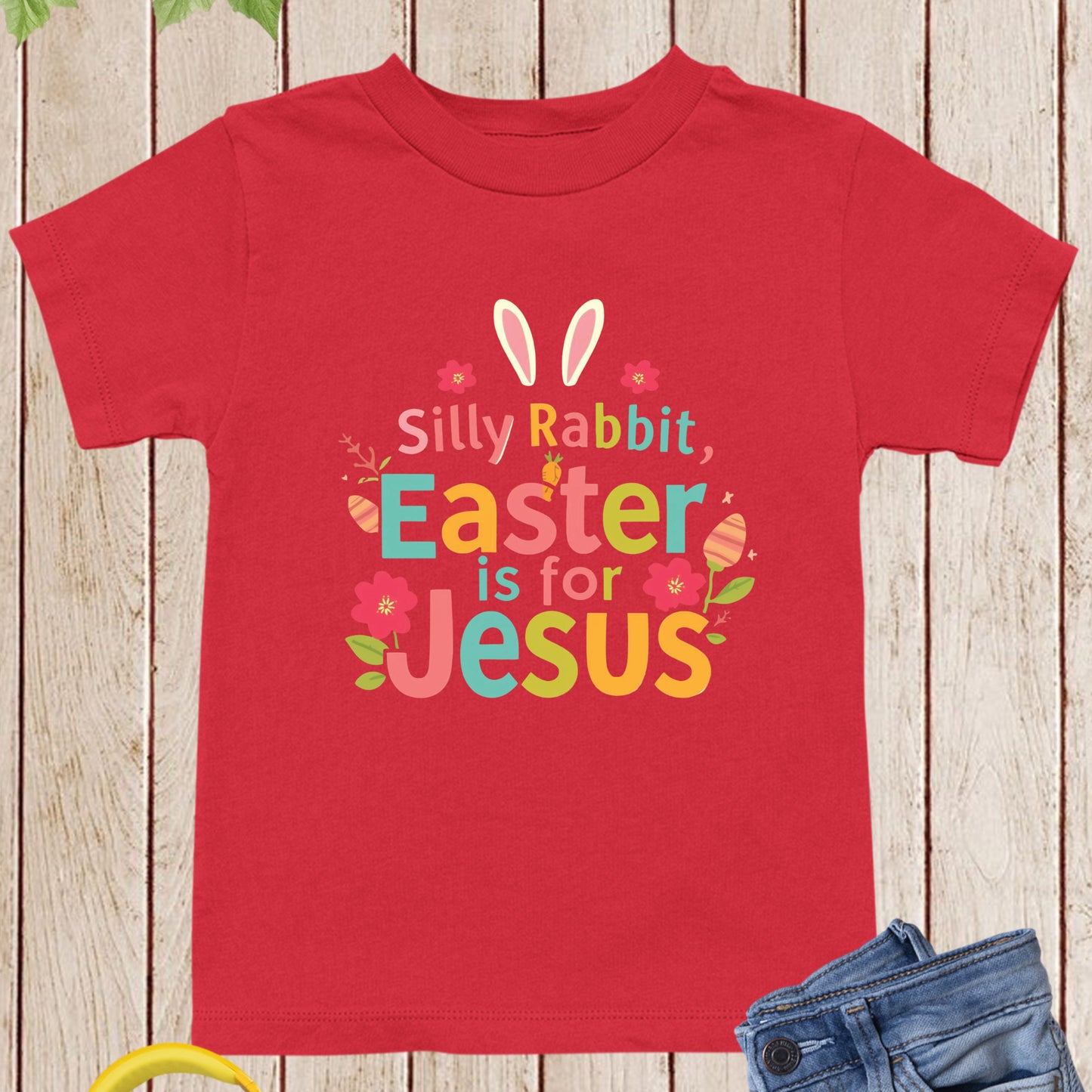 Silly Rabbit Easter is for Jesus Youth Shirts