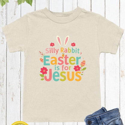 Silly Rabbit Easter is for Jesus Youth Shirts