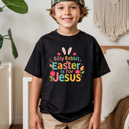 Silly Rabbit Easter is for Jesus Youth Shirts