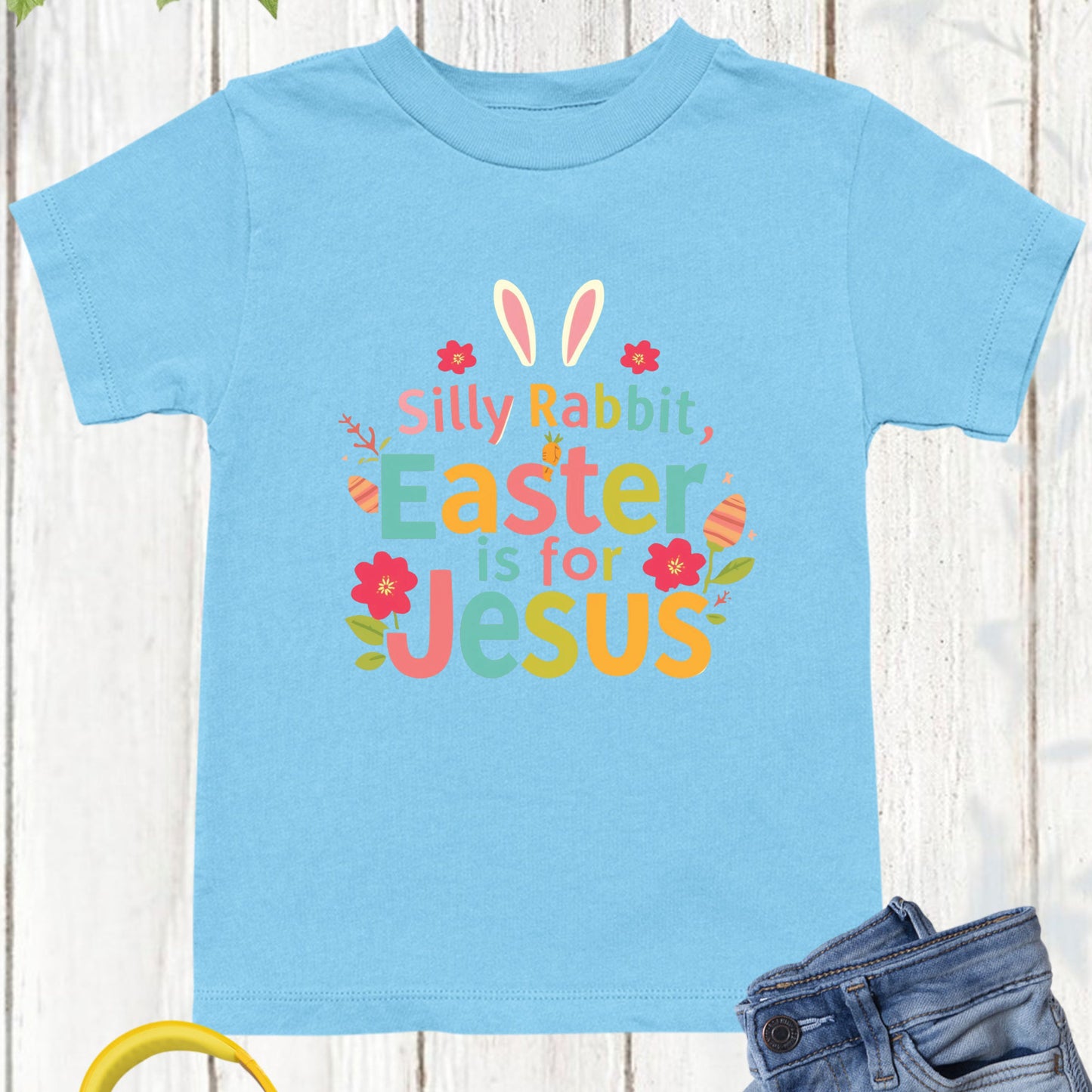 Silly Rabbit Easter is for Jesus Youth Shirts