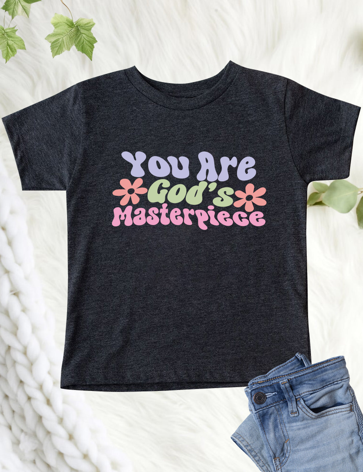 You are God's Masterpiece God's Love Faith Kids Shirt