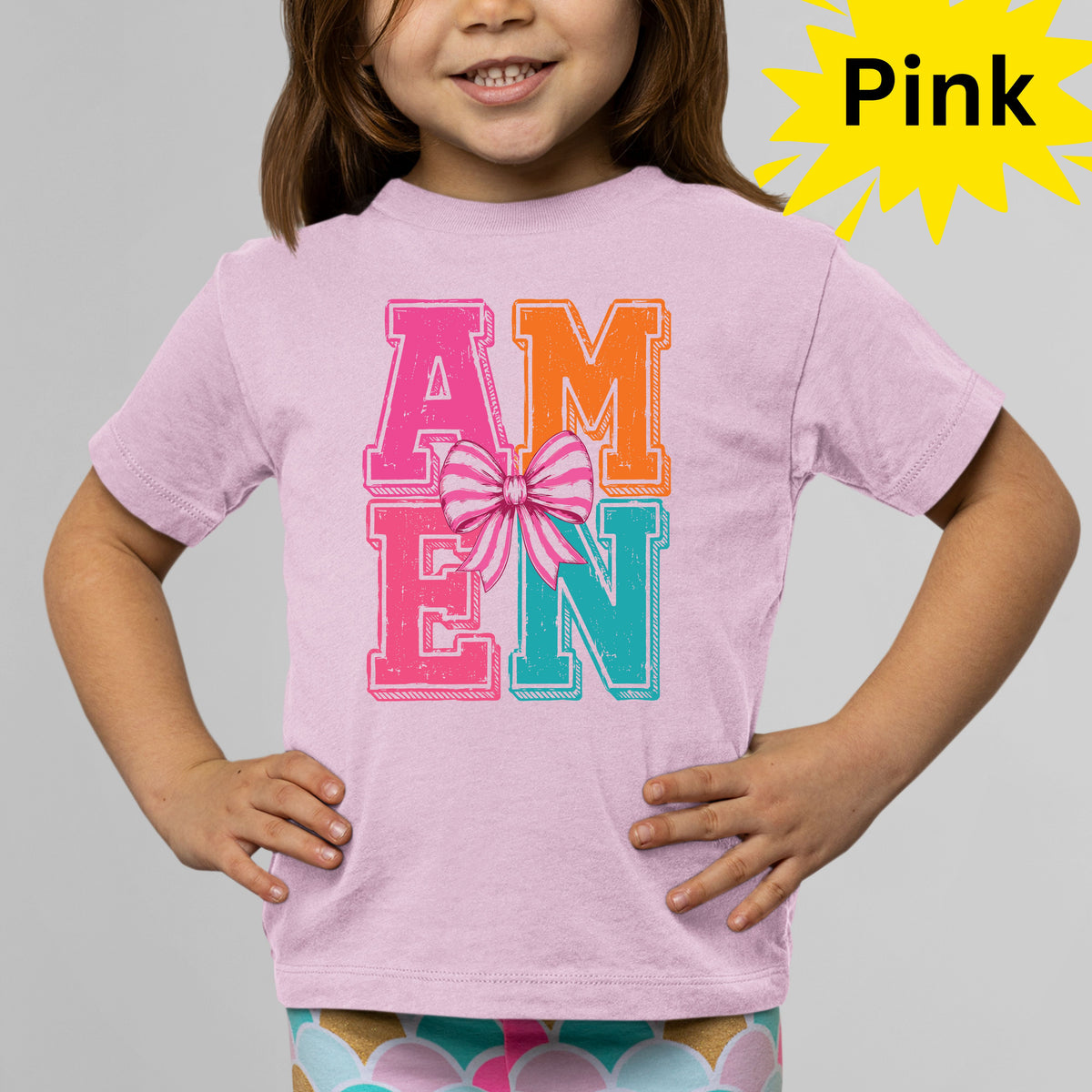 Amen Christian Kids T Shirt