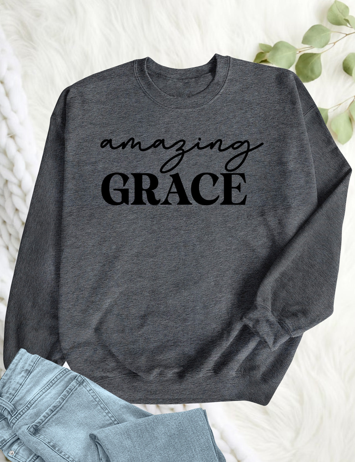 Amazing Grace Christian Sweatshirt