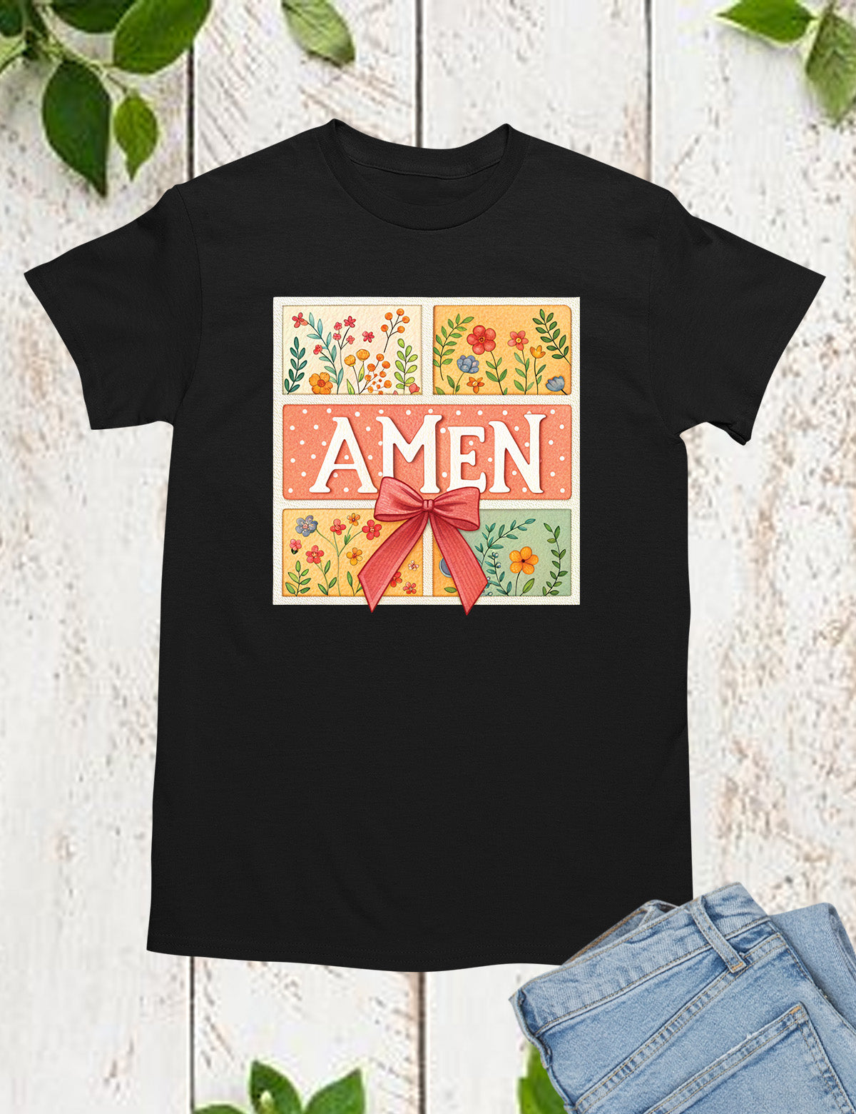 Amen Easter Womens Christian Long Sleeve T Shirts