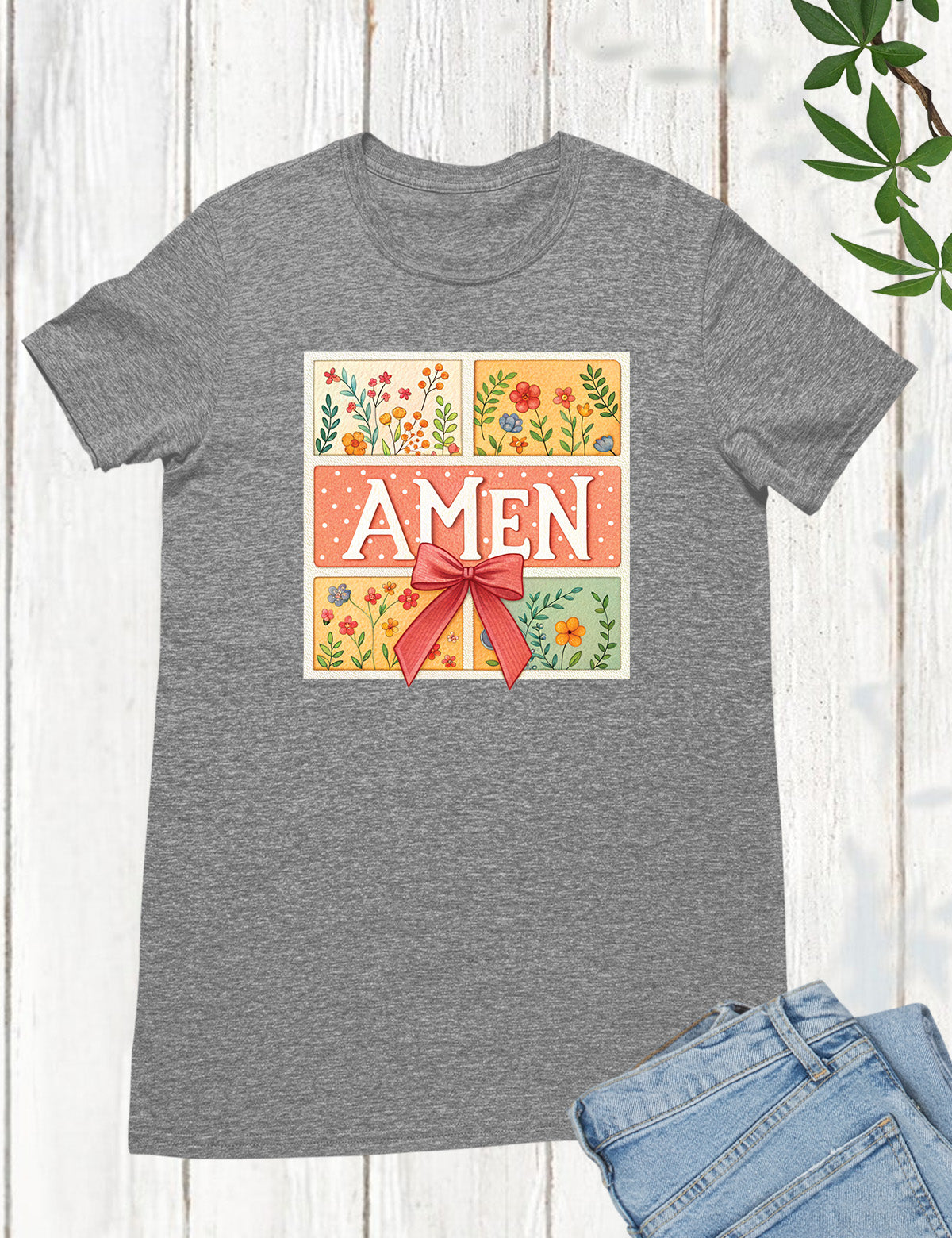 Amen Easter Womens Christian Long Sleeve T Shirts
