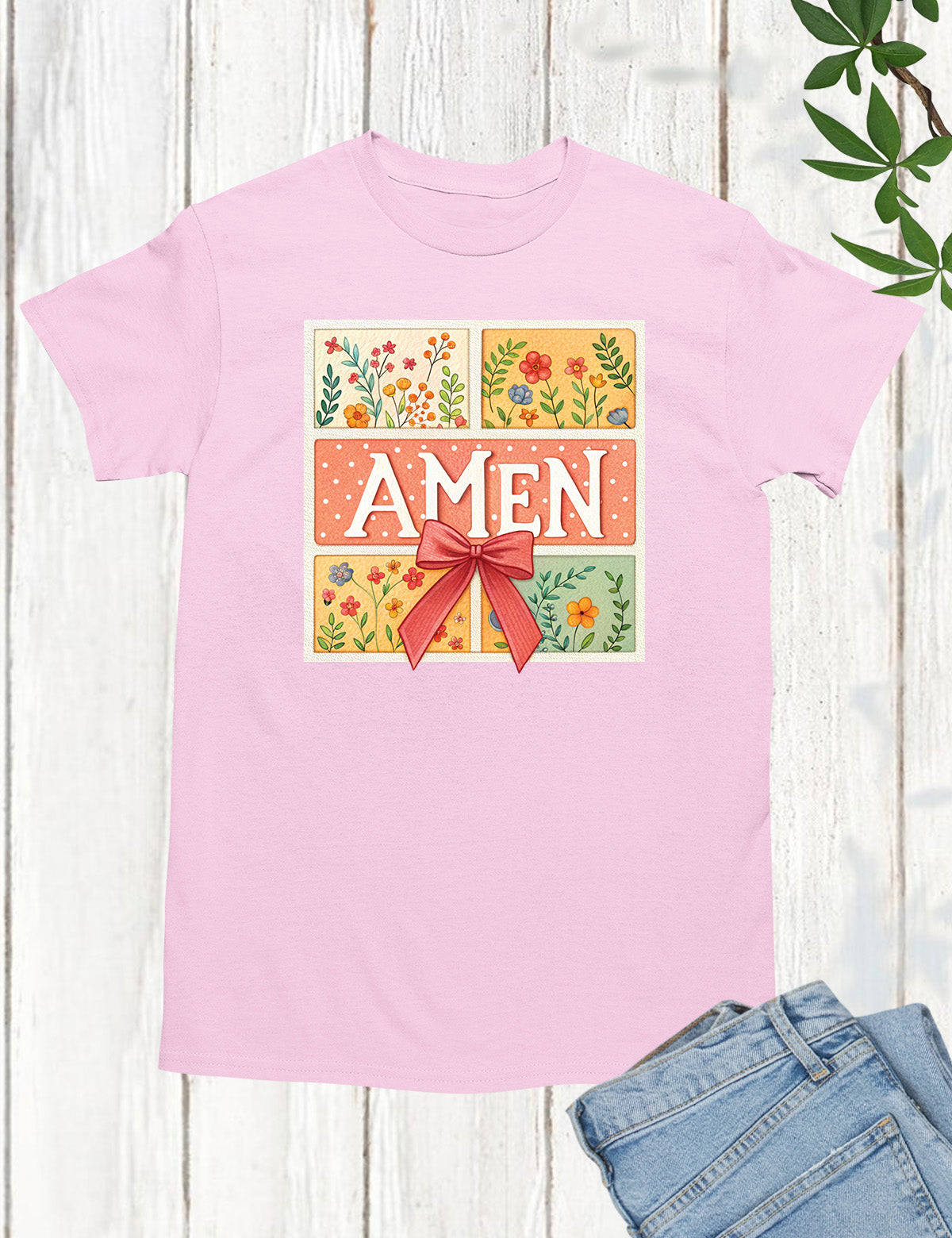 Amen Easter Womens Christian Long Sleeve T Shirts