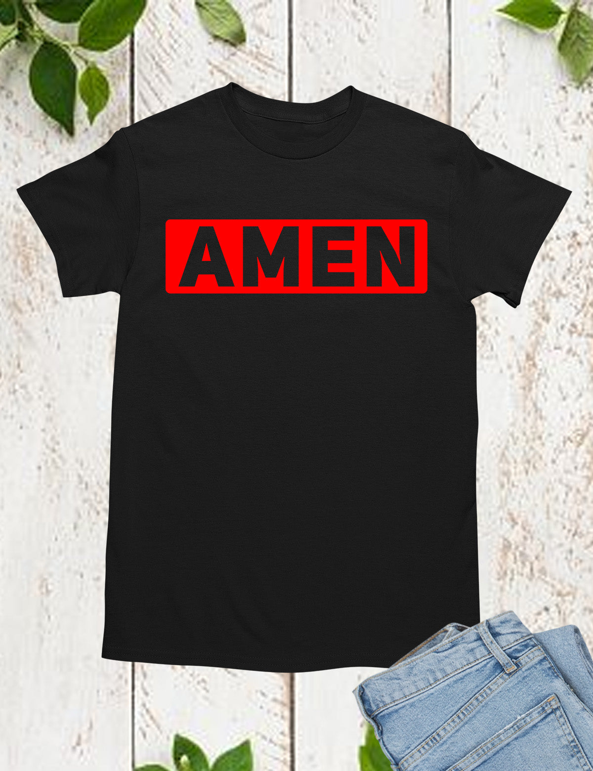 AMEN Religious Tees Let God's will Be Done