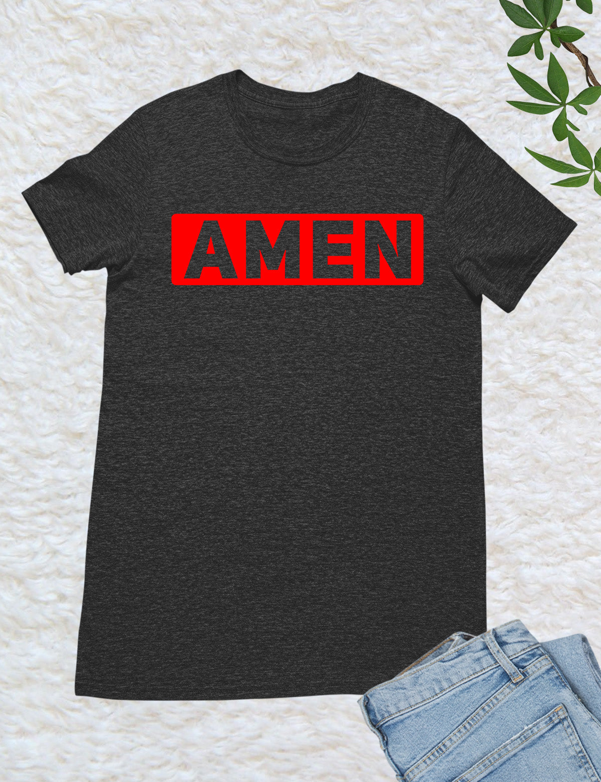 AMEN Religious Tees Let God's will Be Done