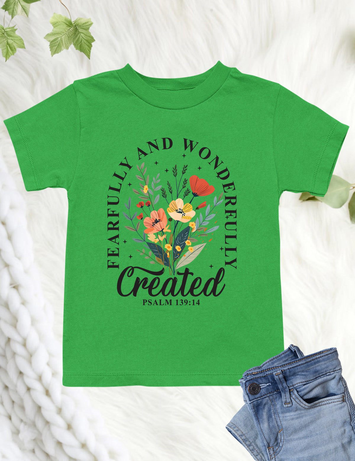 Beautifully and Wonderfully Created Kids T Shirt