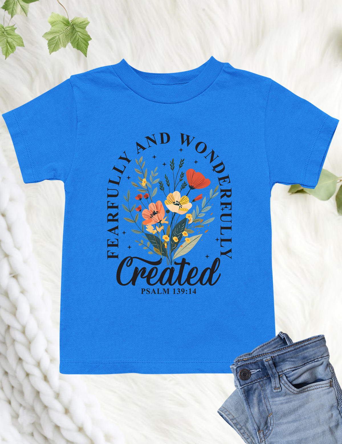 Beautifully and Wonderfully Created Kids T Shirt