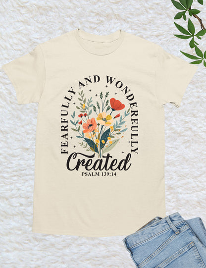 Beautifully and Wonderfully Created Shirt
