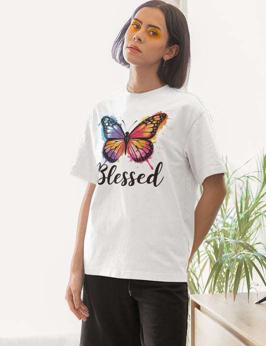 Blessed Butterfly Christian Clothing tees