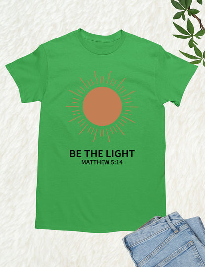 Be The Light Christian Apparel T Shirts