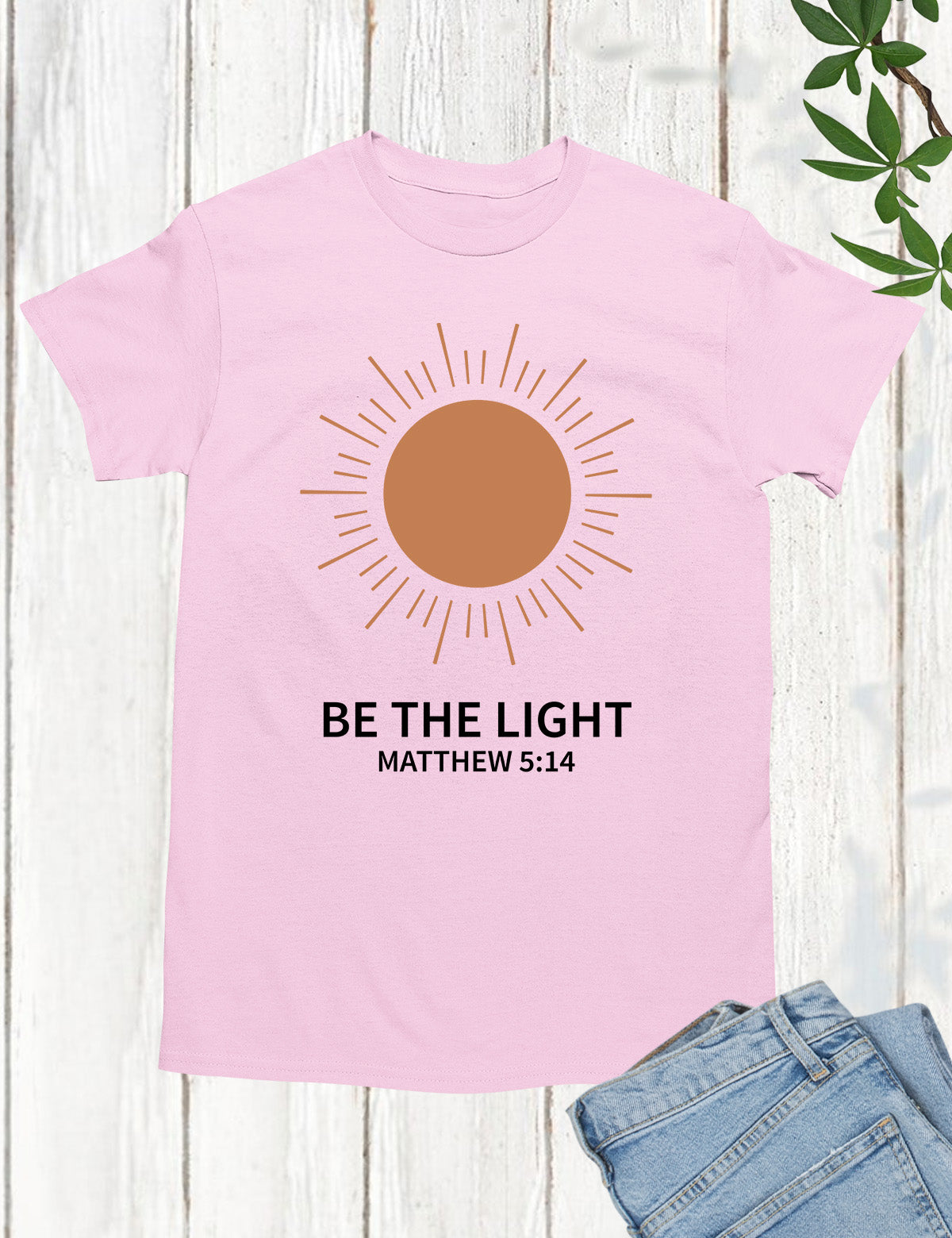Be The Light Christian Apparel T Shirts