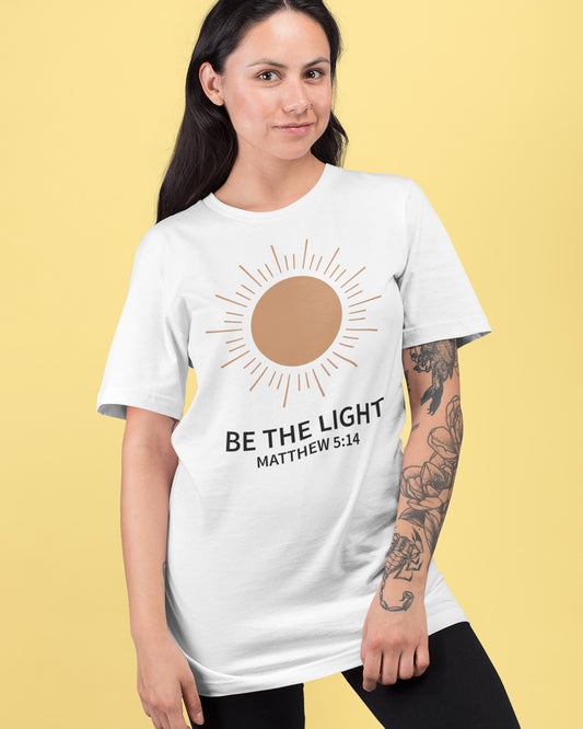 Be The Light Christian Apparel T Shirts