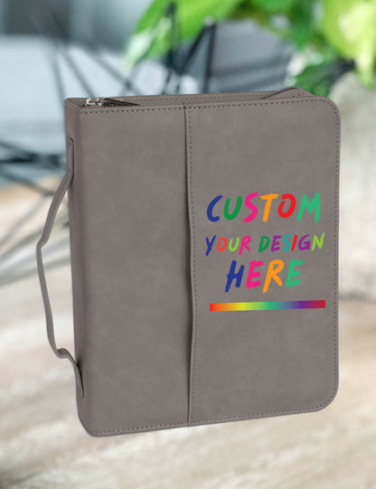 Bible Cover Case With Custom Design any color Text