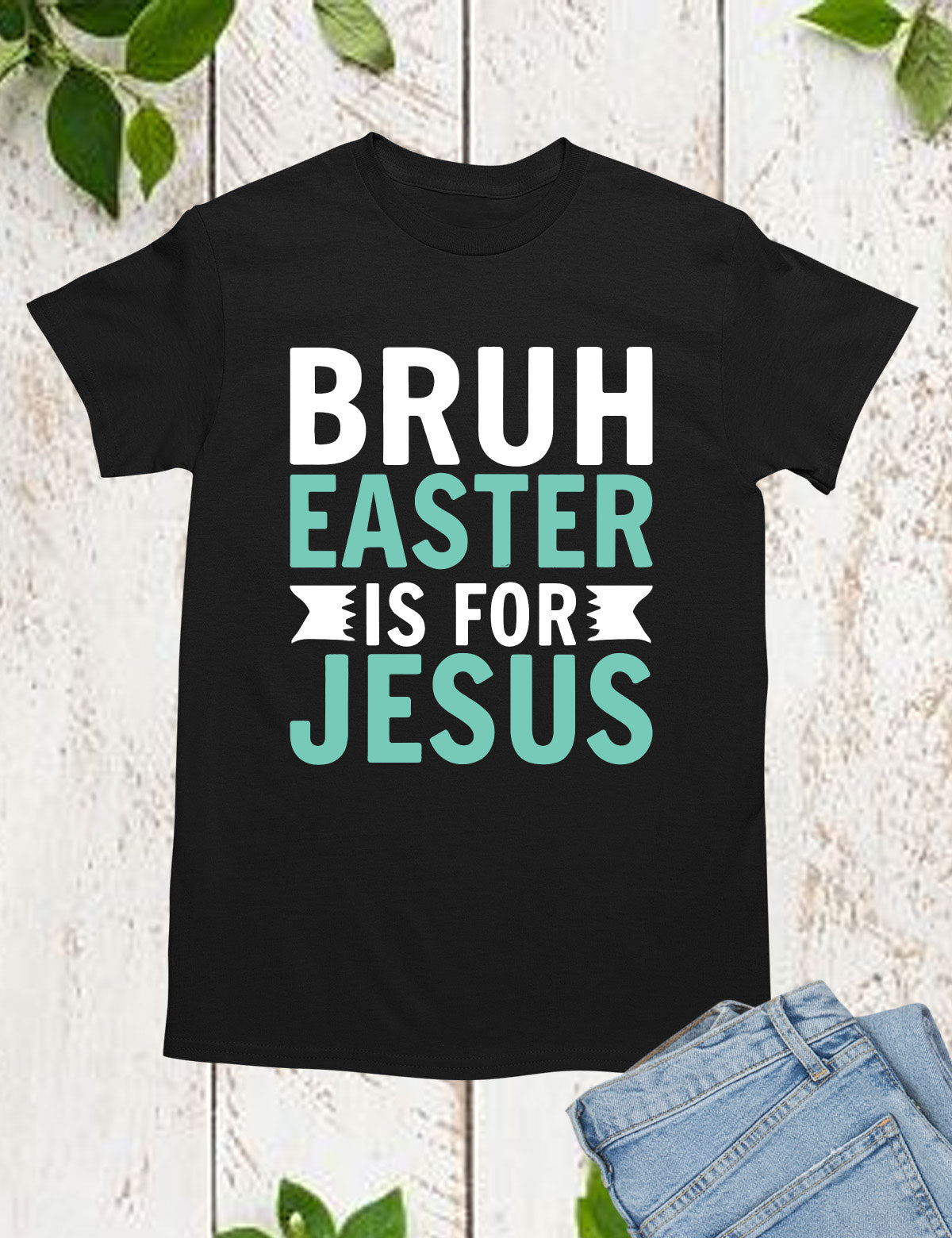 Bruh Easter Is For Jesus Christian Long Sleeve Tees