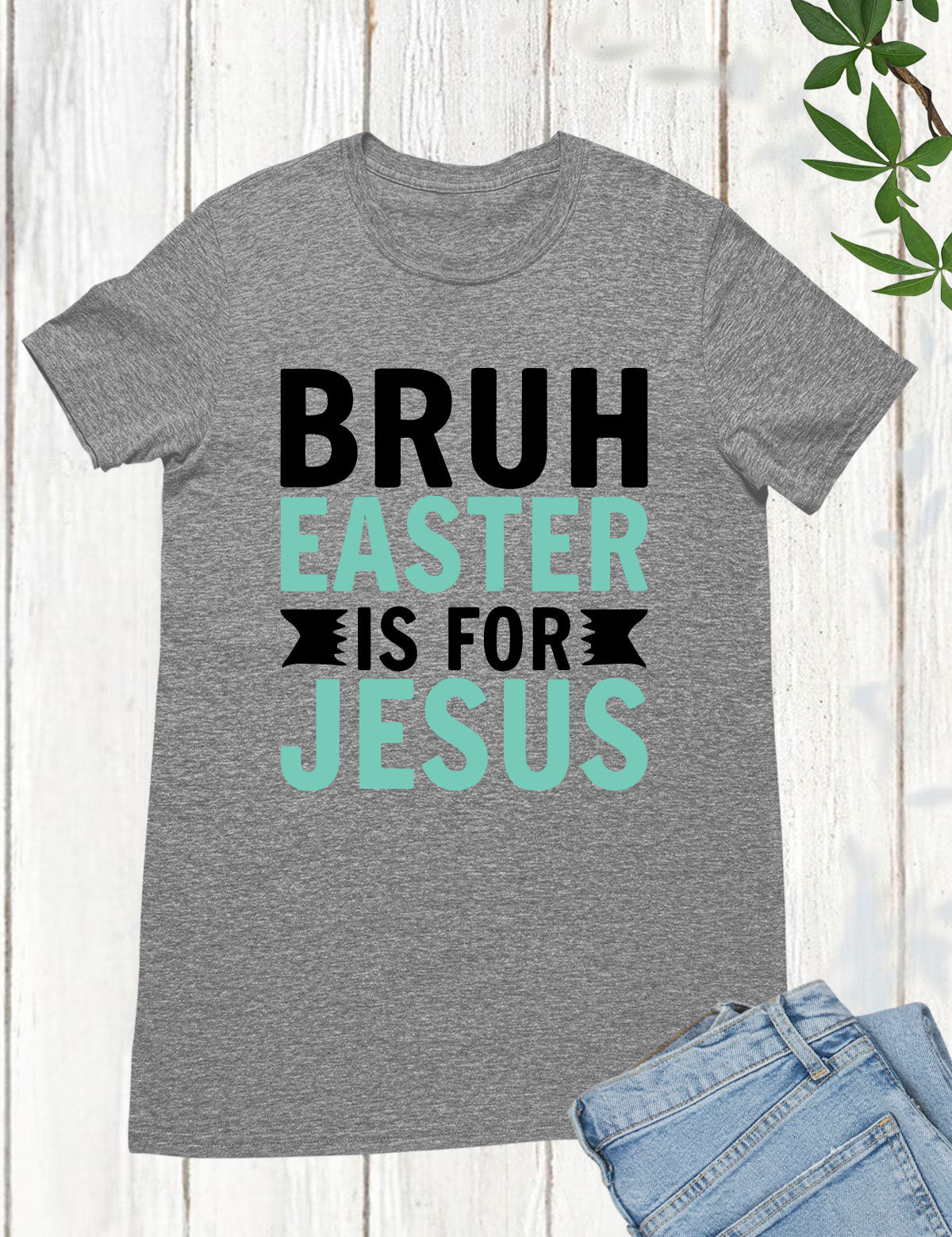 Bruh Easter Is For Jesus Christian Long Sleeve Tees