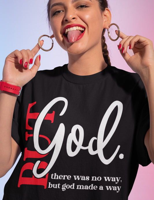 But God Retro Christian Shirts
