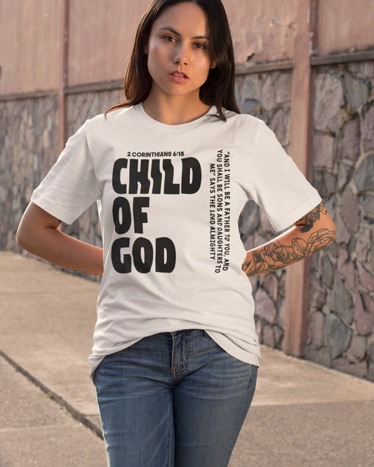 Child of God Corinthians Bible Verse Shirts