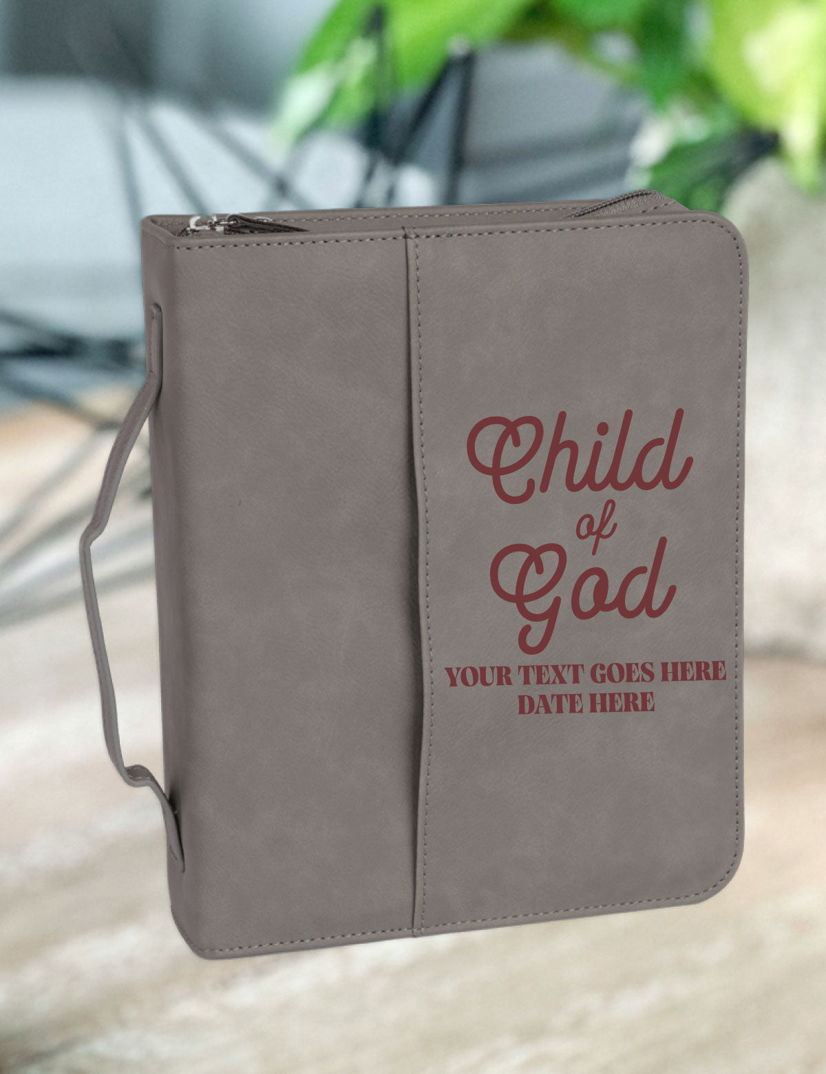 Christian Custom Bible Cover With Verses